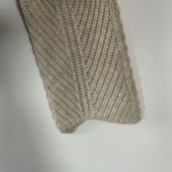 Rebecca Taylor Wool‎ Blend Sweater Scallop Neck Neutral Classic Old Money Staple - Picture 10 of 12